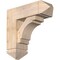 Ekena Millwork Merced Arts and Crafts Smooth Bracket w/ Offset Brace, Douglas Fir, 7 1/2"W x 22"D x 22"H BKT0806X22X22MRC03SDF - alternate 1